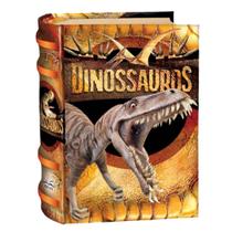 Livro Dinossauros Origem Evolução Classificação 72 Tipos De Dinossauros Ilustrado C/Dura Mini Book - Os Menores Livros Do Mundo