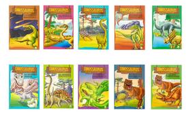 Livro Dinossauros. Os Gigantes Da Terra - Kit C/10 Unidade A Extinção Dos Dinossauros Os Primeiros