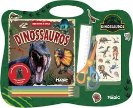 Livro - Dinossauros - Recorte e Cole