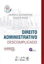 Livro - Direito Administrativo Descomplicado - 34ª Edição 2025