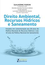 Livro - Direito ambienta, recursos hídricos e saneamento