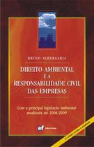 Livro - Direito ambiental e a responsabilidade civil das empresas