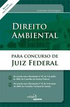 Livro - Direito ambiental: Para concursos de juiz federal Livro - Direito ambiental: Para concursos de juiz federal