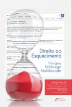 Livro - Direito ao esquecimento