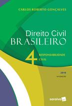 Livro - Direito civil brasileiro 4 : Responsabilidade civil - 14ª edição de 2019