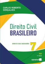 Livro Direito Civil Brasileiro - Direito Das Sucessões Vol. 7 Carlos Roberto Gonçalves