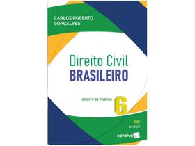 Livro Direito Civil Brasileiro - Direito De Família Vol. 6 Carlos Roberto Gonçalves