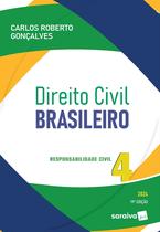 Livro - Direito Civil Brasileiro: Responsabilidade civil - 19ª edição 2024