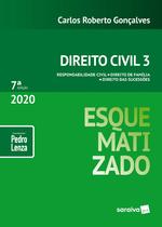 Livro - Direito Civil Esquematizado - Vol.3 - 7ª Edição 2020