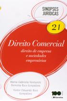 Livro Direito Comercial - Vol 21 Coleção Sinopses Jurídicas