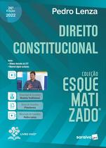 Livro - Direito Constitucional Esquematizado - 26ª edição 2022
