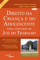Livro - Direito da criança e do adolescente para concurso de juiz do trabalho