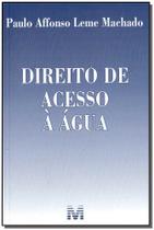 Livro - Direito de acesso à água - 1 ed./2018