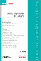 Livro - Direito empresarial do trabalho - 1ª edição de 2012