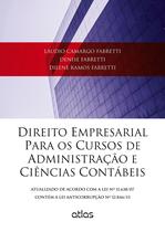 Livro - Direito Empresarial Para Os Cursos De Administração E Ciências Contábeis
