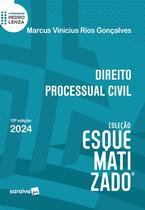 Livro - Direito processual civil - Coleção Esquematizado - 15ª edção 2024