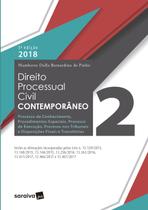 Livro - Direito processual civil contemporâneo - 5ª edição de 2018