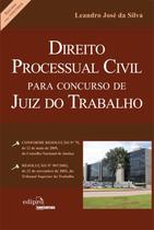 Livro - Direito processual civil para concurso de juiz do trabalho: Resumo