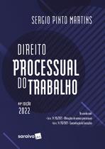 Livro - Direito Processual do Trabalho - 44ª edição 2022