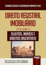 Livro - Direito Registral Imobiliário - Volume II