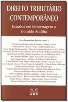 Livro - Direito tributário contemporâneo: Estudos em homenagem a Geraldo Ataliba - 1 ed./2011