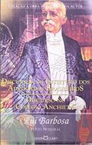 Livro - Discursos no Instituto dos advogados