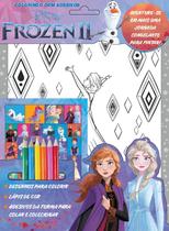 Livro - Disney - Colorindo com adesivos Frozen II