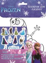 Livro - Disney Colorindo com Adesivos Frozen