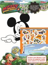 Livro - Disney Colorindo com Adesivos Mickey Mouse