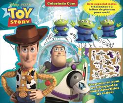 Livro - Disney - Colorindo com Toy Story