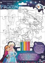 Livro - Disney - Diversão com quebra-cabeça 02 frozen