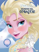 Livro - Disney - Frozen - colorindo com - coragem