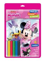 Livro - Disney - Massinha divertida - Minnie - Blister