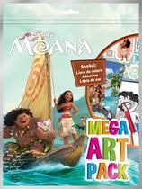 Livro - Disney - Mega art pack - Moana