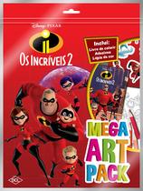 Livro - Disney - Mega art pack - Os incríveis 2