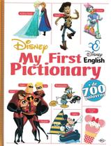 Livro - Disney - My First Pictionary - (Capa almofadada)