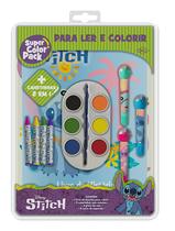 Livro - DISNEY - SUPER COLOR PACK - STITCH