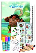 Livro - Disney - Tubo histórias para colorir - Moana