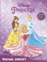 Livro - Disney - Vamos colorir - Princesas