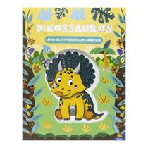 Livro - Diversão & Adesivos: Dinossauros Livro - Diversão & Adesivos: Dinossauros