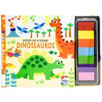 Livro - Diversão com os Dedinhos: Dinossauros