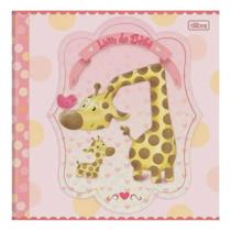Livro Do Bebe Menina Girafinha Com 34 Folhas Rosa Tilibra