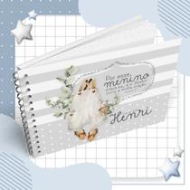 Livro do Bebê MENINO para acompanhar da gestação aos 5 anos - GuttiPrint Livro do Bebê MENINO para acompanhar da gestação aos 5 anos - GuttiPrint