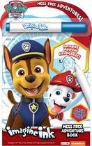 Livro do jogo de colorir Bendon PAW Patrol w/ Mess Free Marker