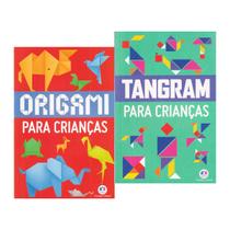 Livro Dobradura De Papel Origami e Tangram Para Crianças