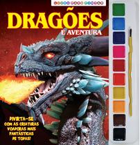 Livro - Dragões Livro para Pintar com Aquarela