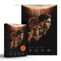 Livro Duna Frank Herbert com Pôster Livro Duna Frank Herbert com Pôster