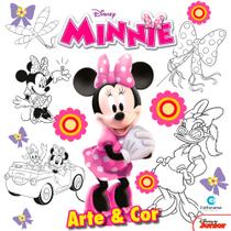 Livro e Album de Colorir Arte & Cor Minnie - Culturama Livro e Album de Colorir Arte & Cor Minnie - Culturama