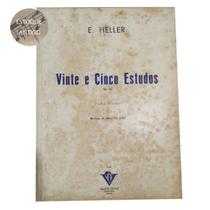 Livro e. heller vinte e cinco estudos op. 45 para piano revisao miguel izzo (estoque antigo) - IRMÃOS VITALE