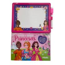 Livro e Lousa Escreve E Apague - Livro Magic Kids